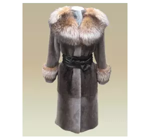 Меховое пальто из бобра